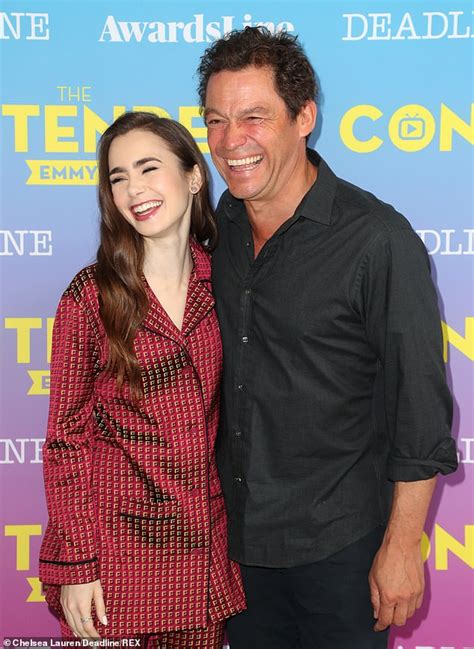 lily collins dominic west